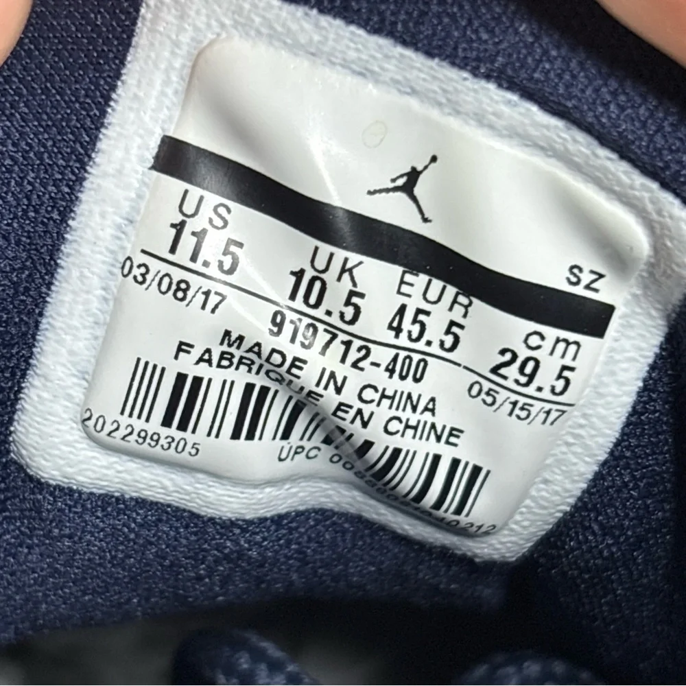 Nike Air Jordan 11 Retro Low IE Men’s 11.5 Obsidian‎ Blue Basketball Sneakers